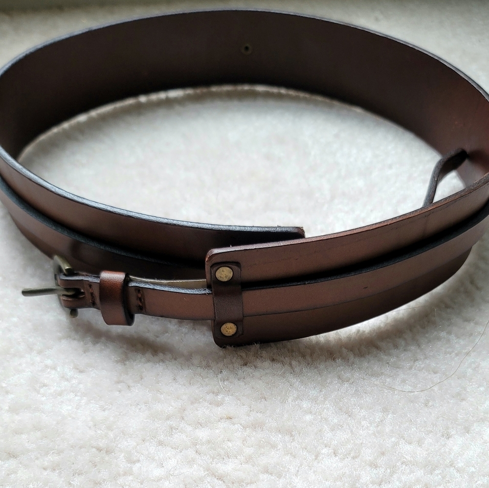 Abercrombie Kids Leather Belt Size L/XL